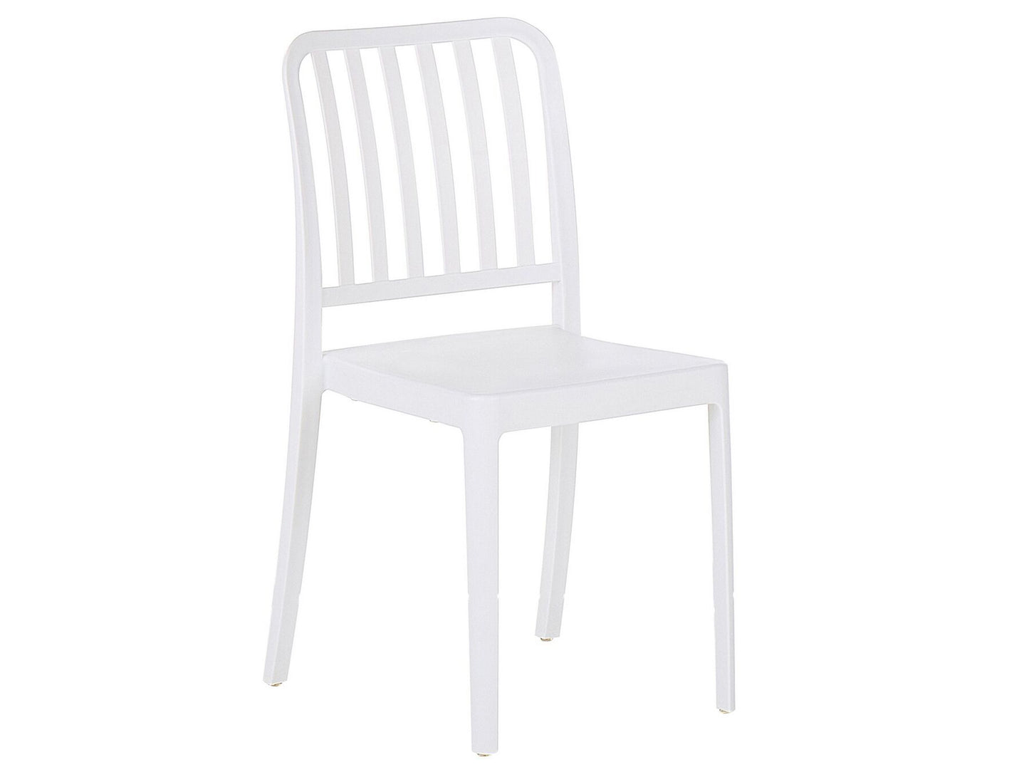 Garden Dining Set 4 Seater SERSALE White