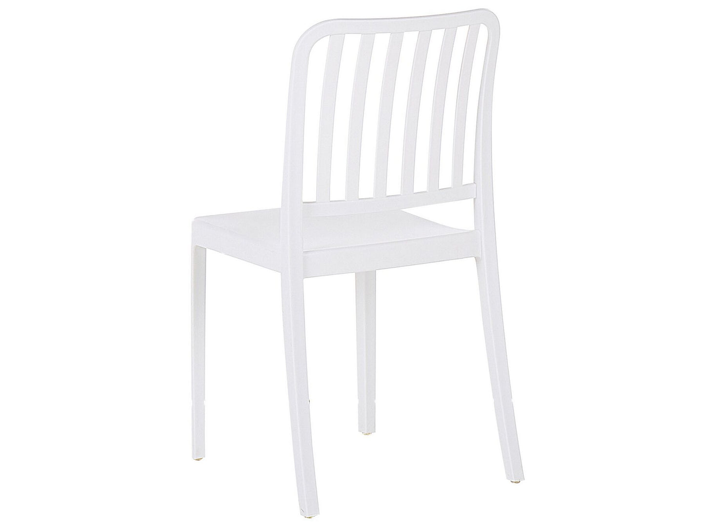 Garden Dining Set 4 Seater SERSALE White