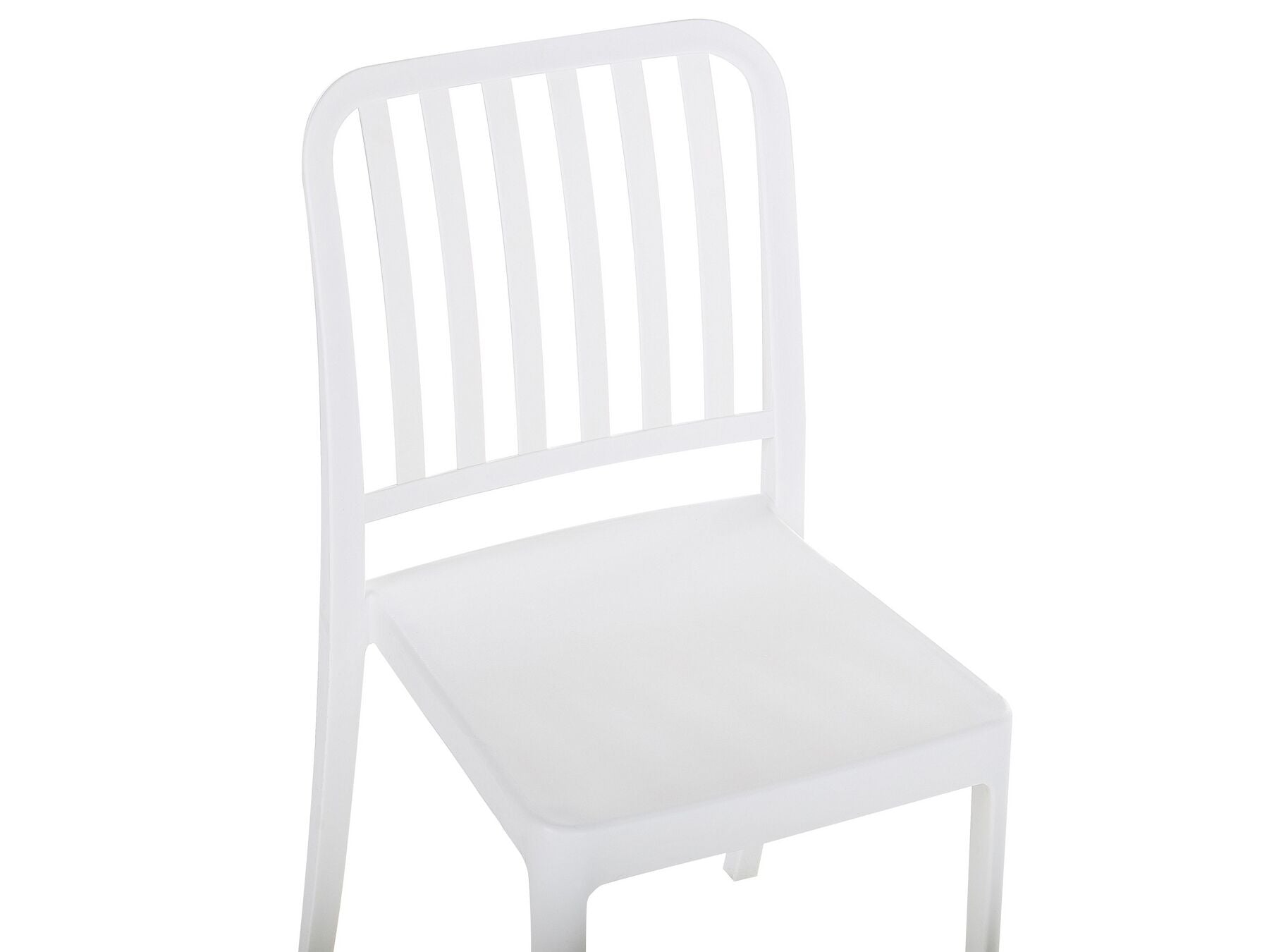 Garden Dining Set 4 Seater SERSALE White