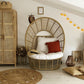 Garden Armchair LIDO Rattan Beige