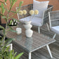 Garden Lounge Set with Table 4 Seater RAGUSA PE Rattan Off-White
