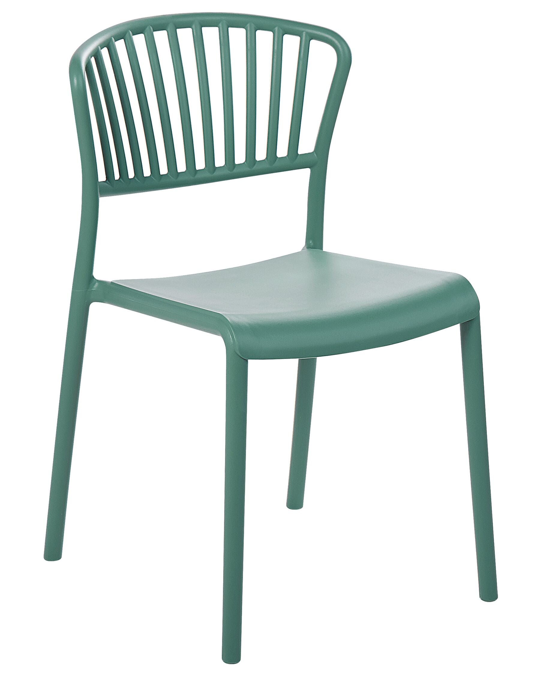 Set of 4 Garden Chairs GELA Mint Green