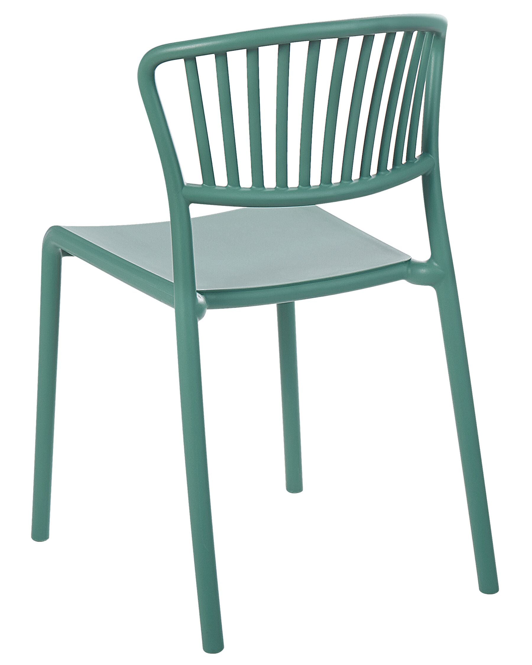Set of 4 Garden Chairs GELA Mint Green