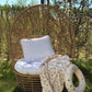 Garden Armchair LIDO Rattan Beige