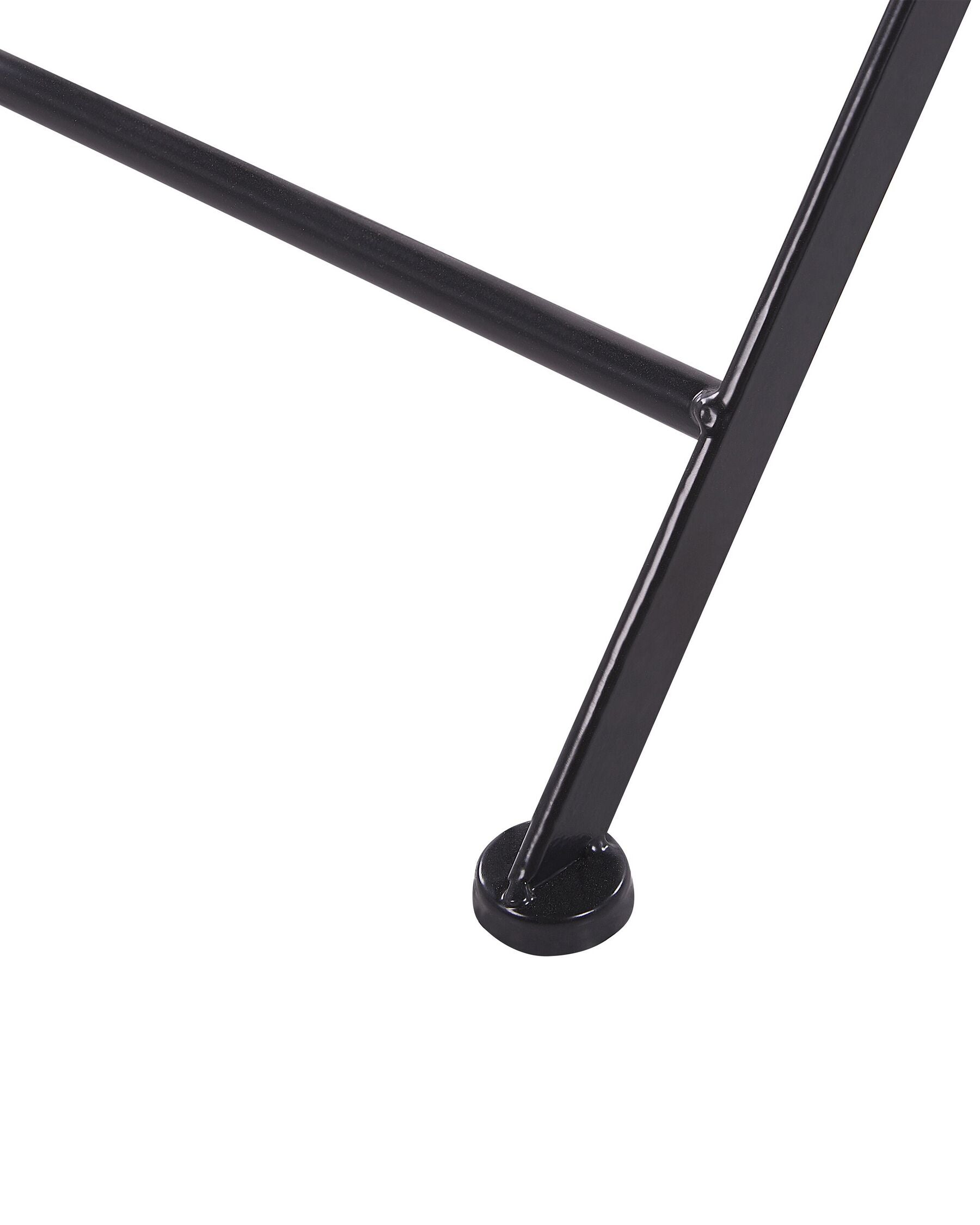 Set of 2 Garden Chairs CARIATI Metal Black