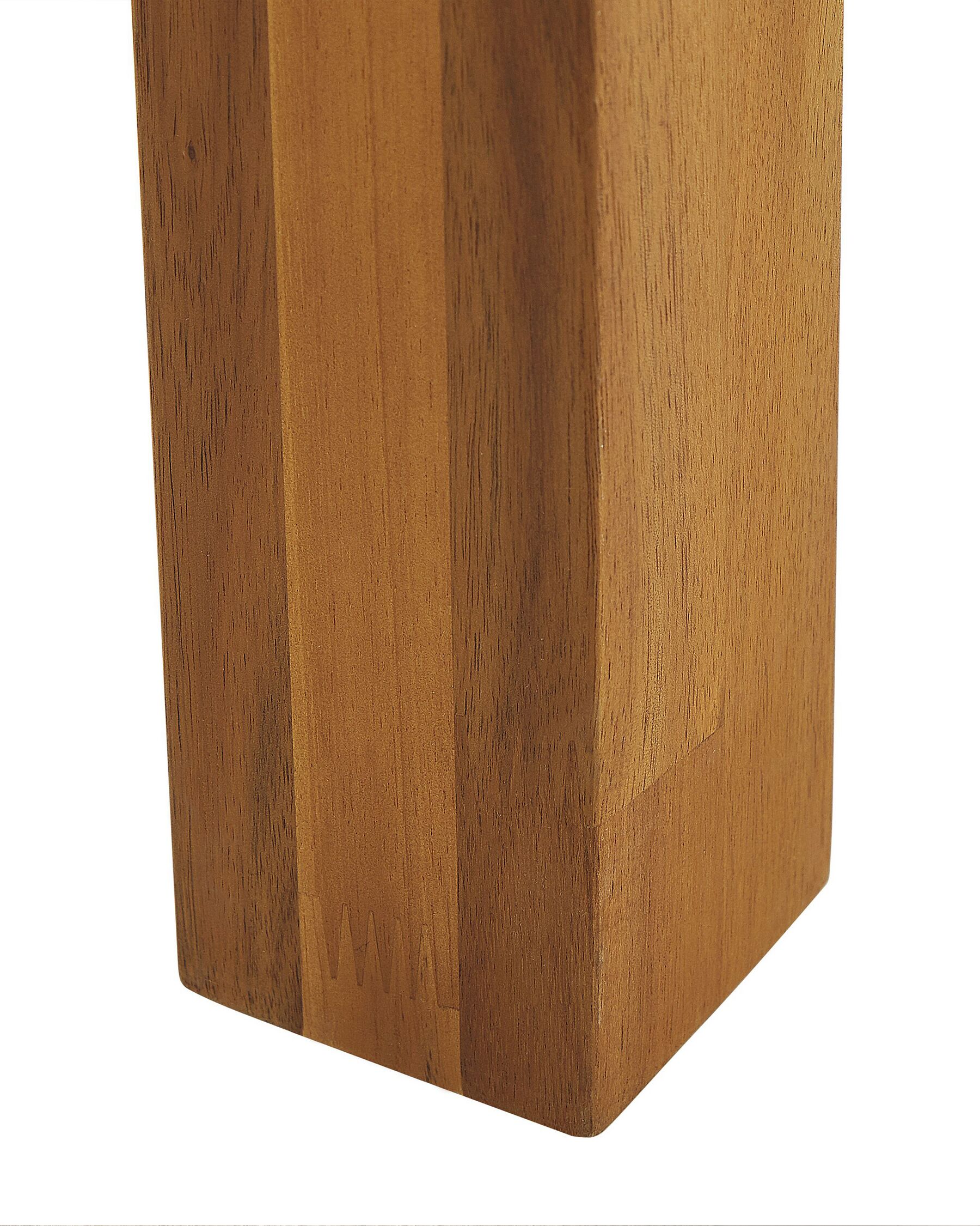 Set of 6 Garden Chairs LIVORNO Acacia Wood Brown