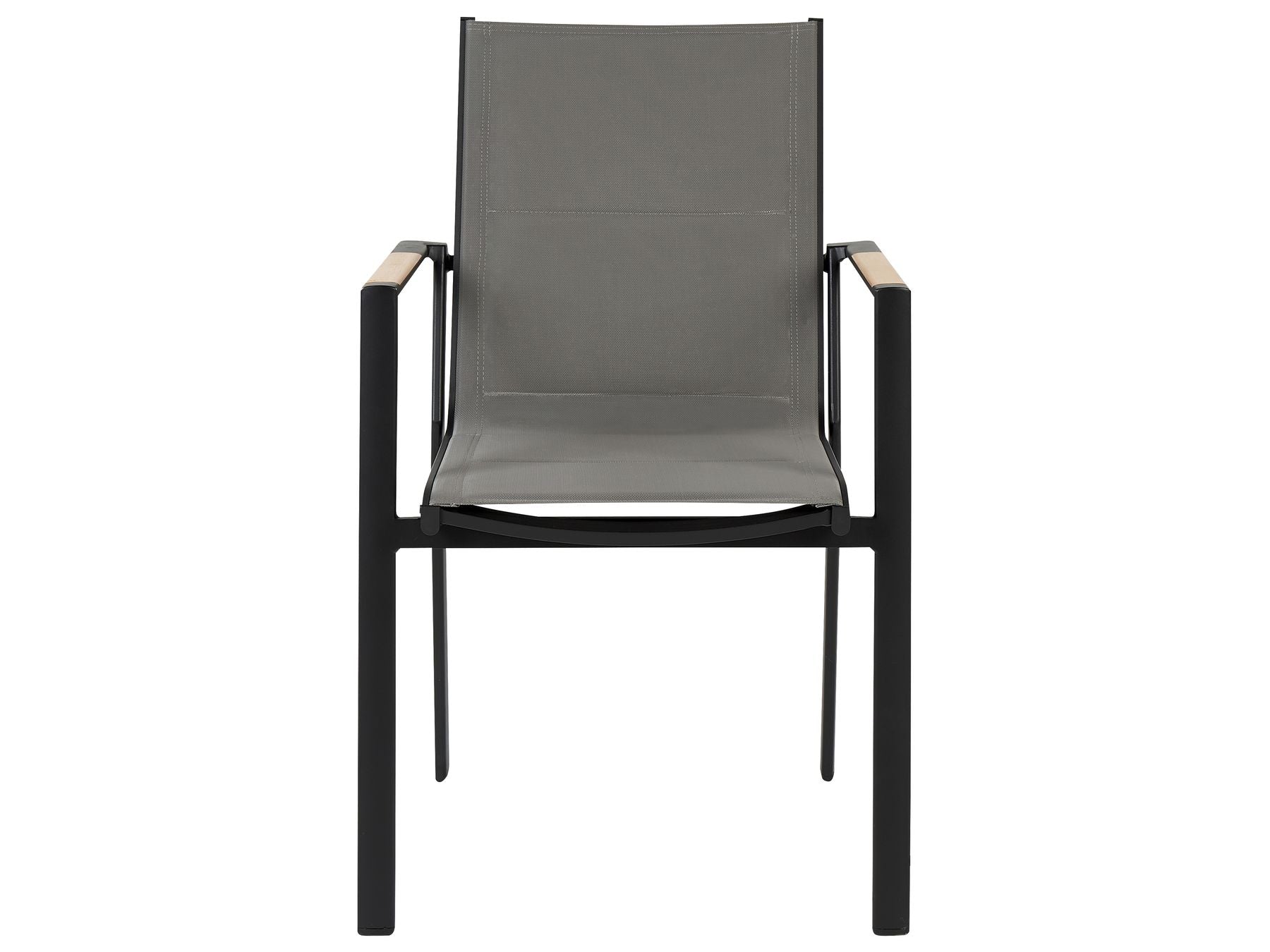 Garden Dining Set 4 Seater OLMETTO/BUSSETO Metal Black