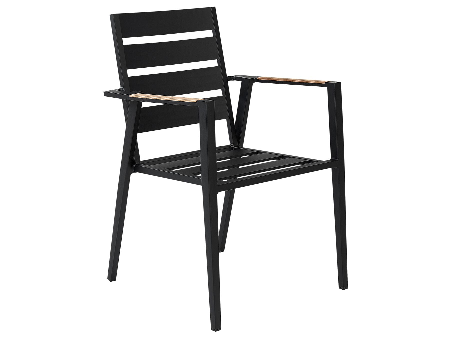 Garden Dining Set 8 Seater VALCANETTO/TAVIANO with Cushions Metal Black