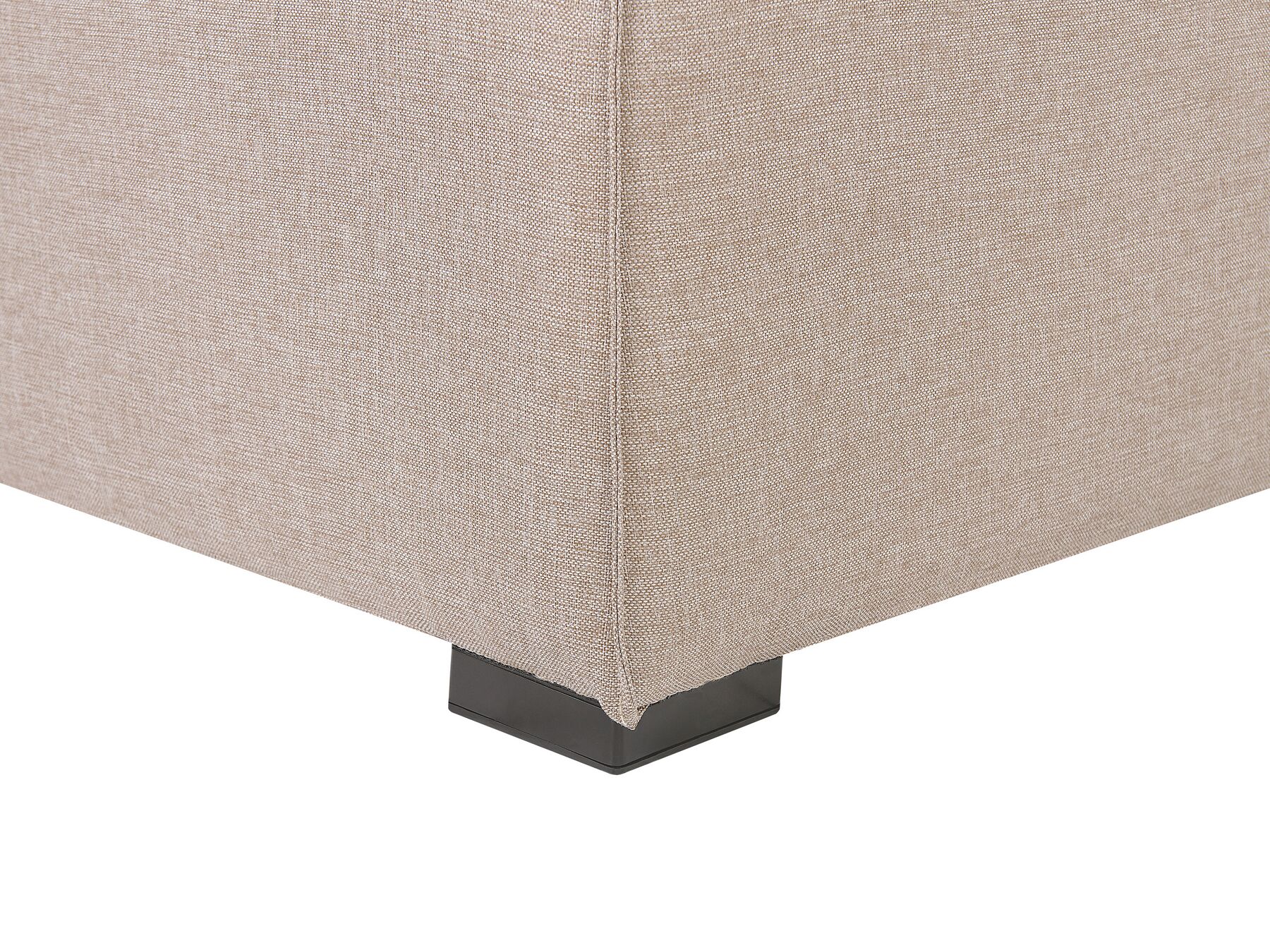 Garden Sofa with Ottoman 4 Seater AREZZO Modular Beige
