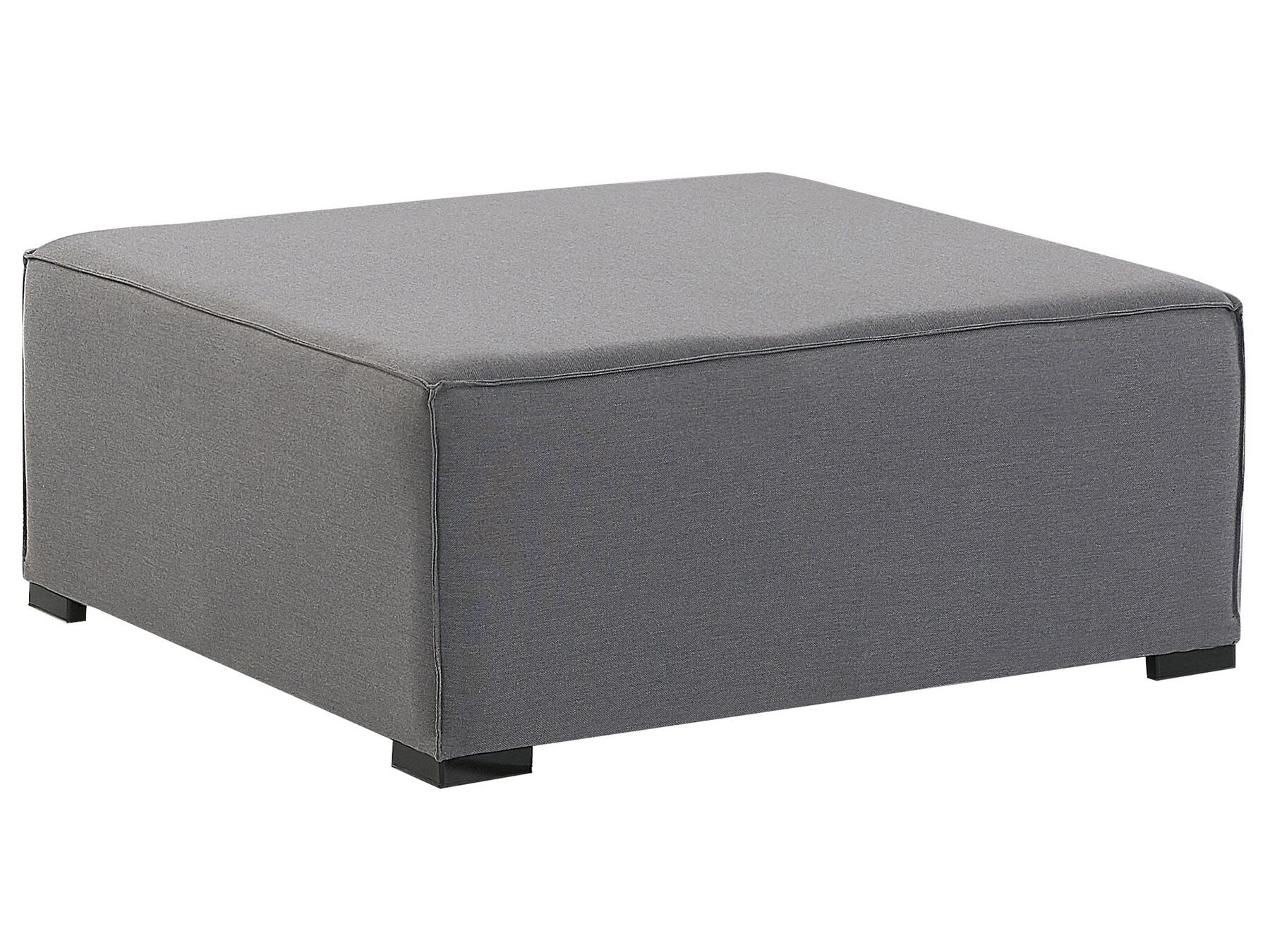 Garden Sofa with Ottoman 4 Seater AREZZO Modular Grey