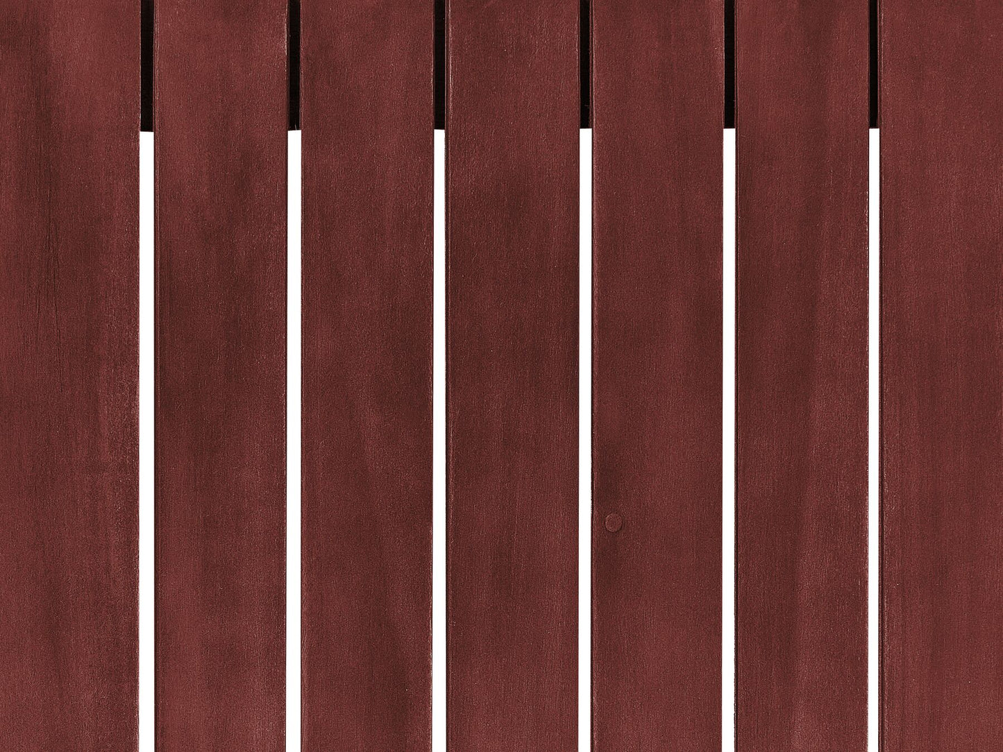 Garden Sofa 3 Seater TIMOR Modular Acacia Wood Dark Red