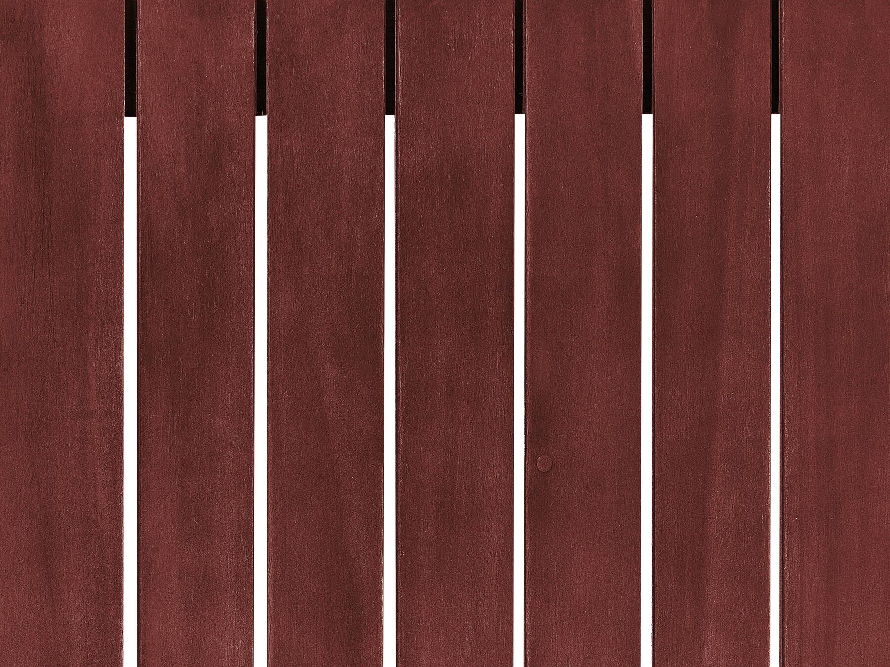 Garden Sofa 3 Seater TIMOR Modular Acacia Wood Dark Red