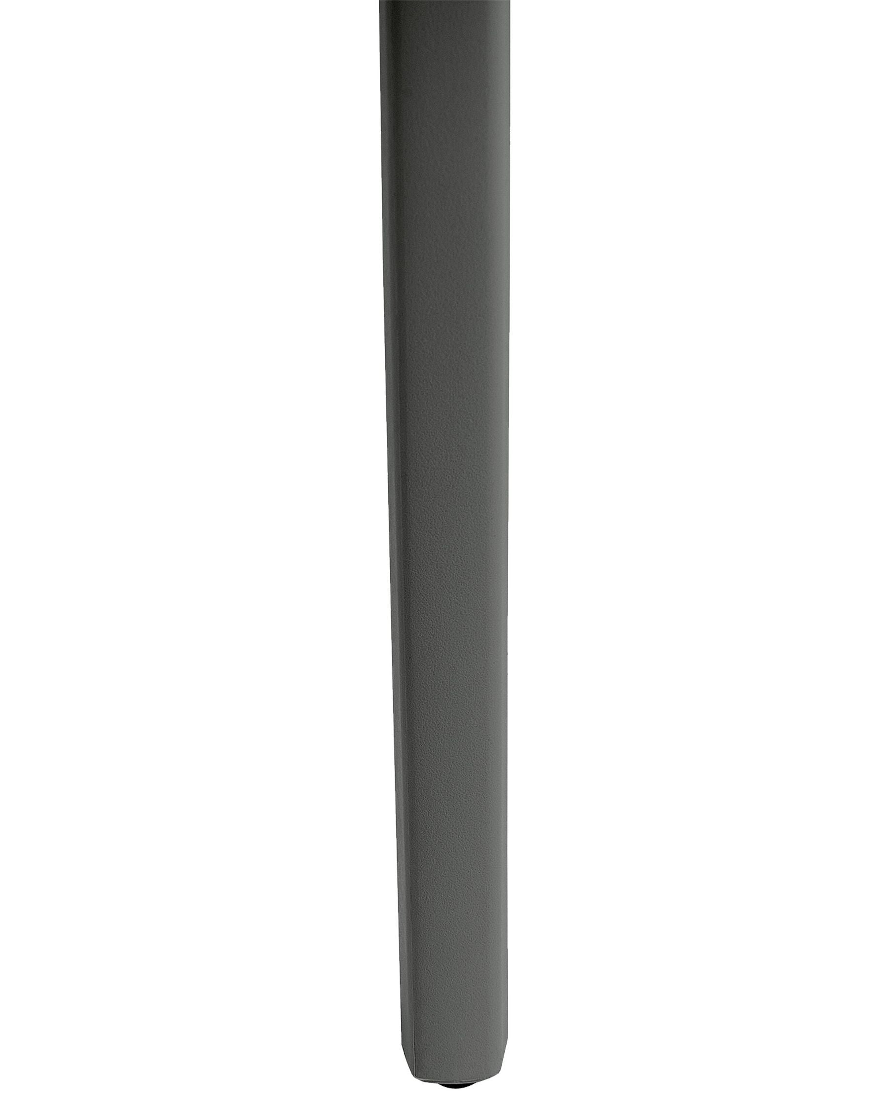 Set of 8 Dining Chairs VIESTE Dark Grey