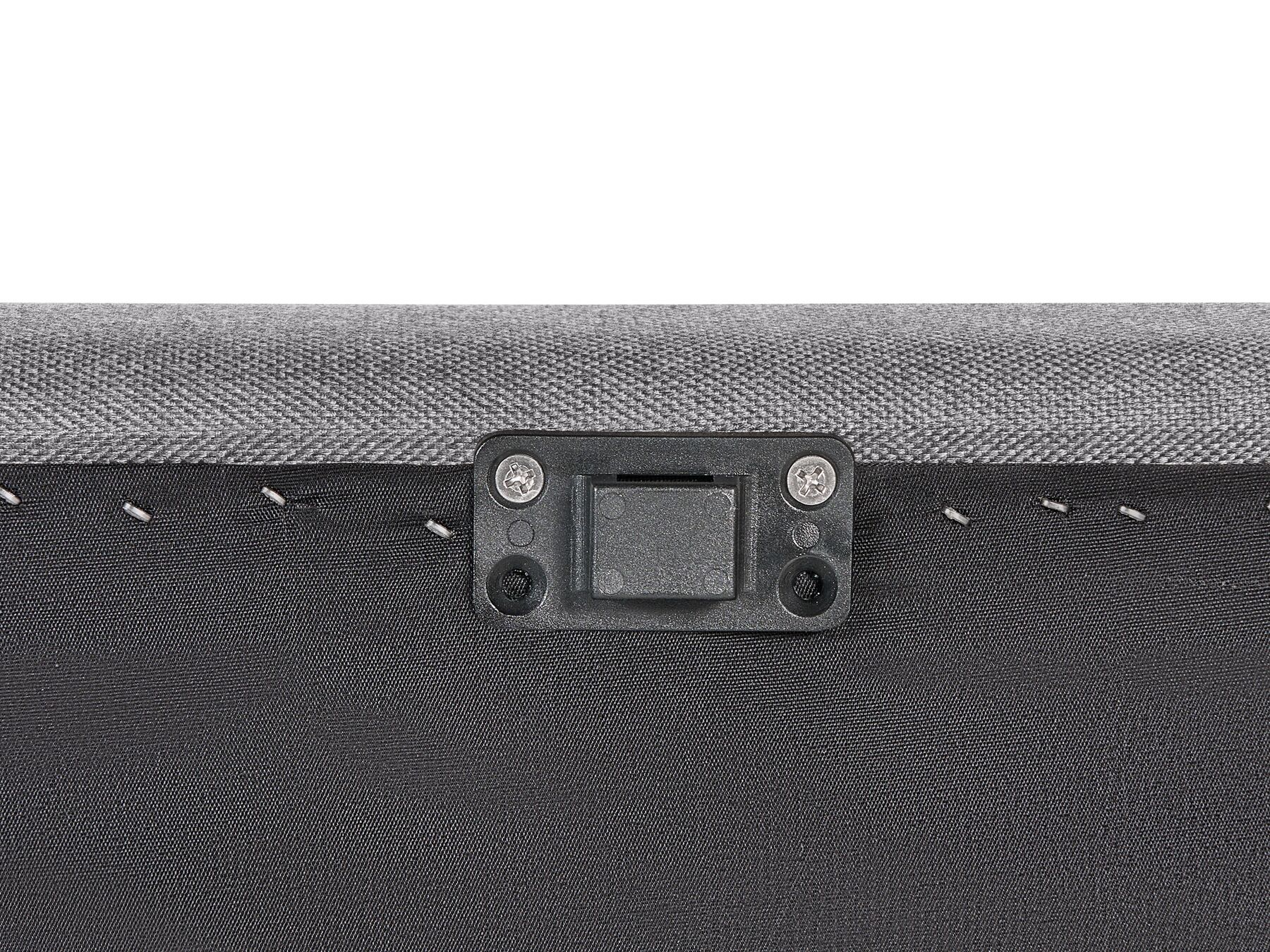 5 Seater Modular Garden Corner Sofa Grey LORETELLO