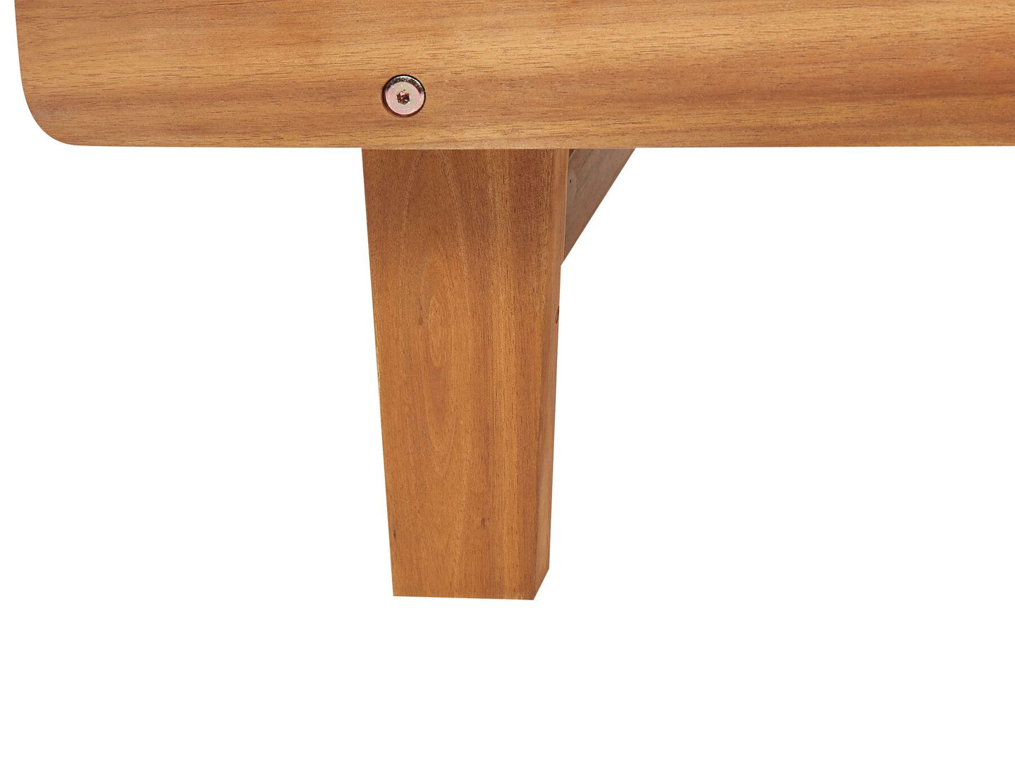 Sun Lounger PIETRALUNGA Reclining Acacia Wood Brown
