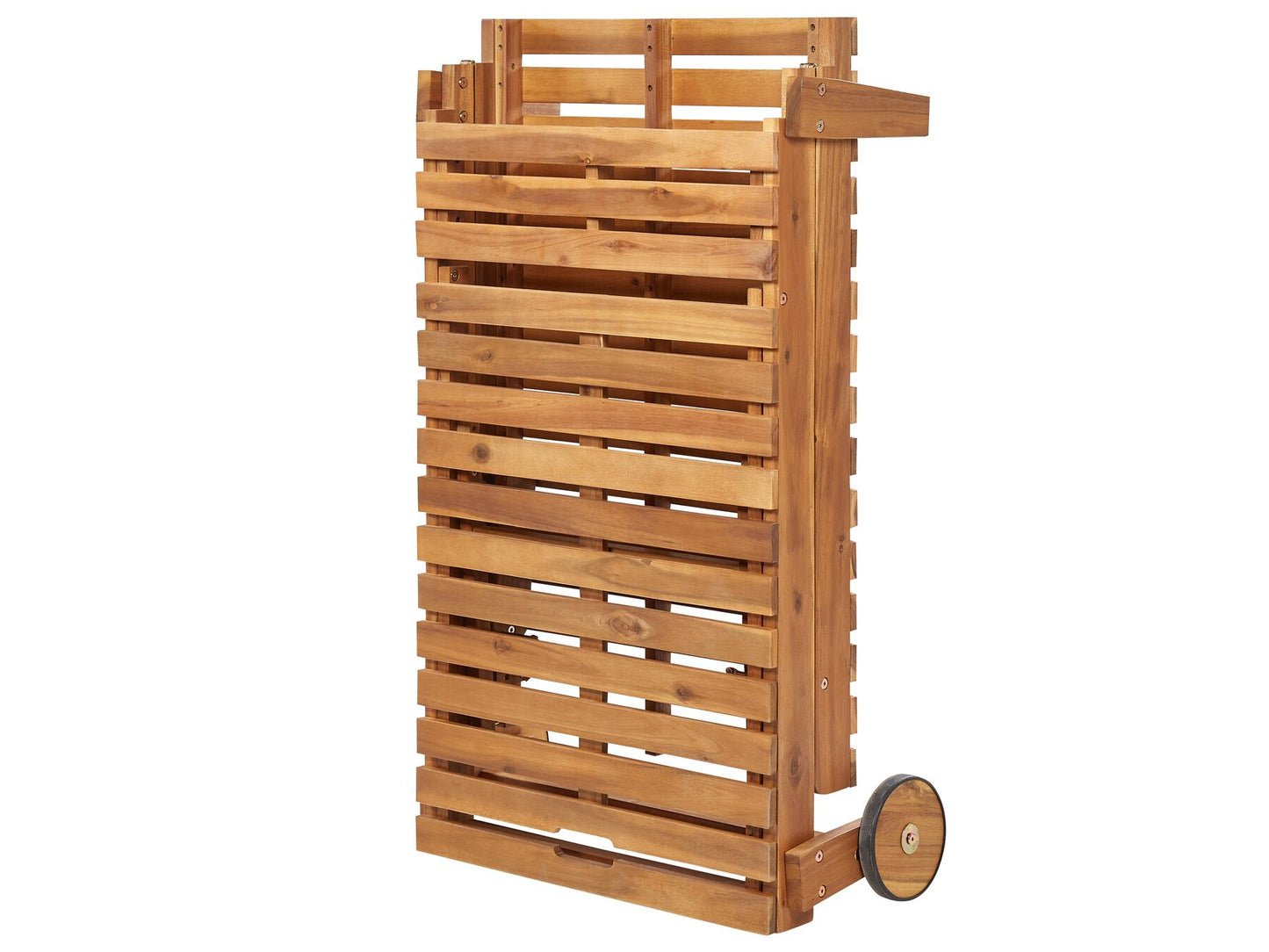 Sun Lounger PIETRALUNGA Reclining Acacia Wood Brown