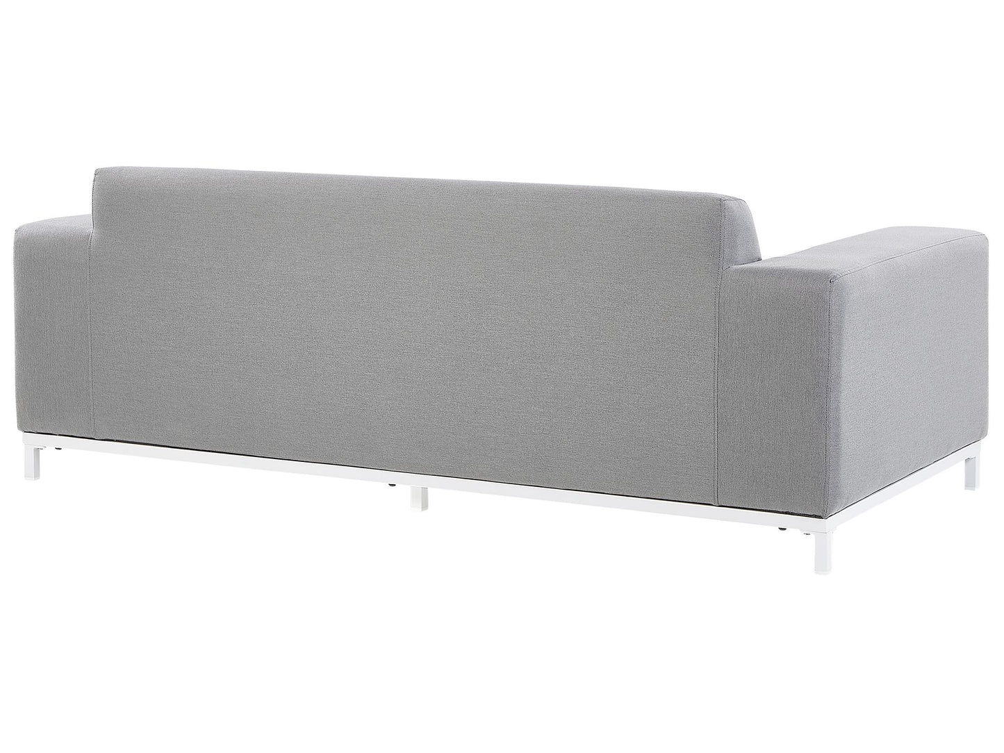 Garden Sofa Light Grey with White ROVIGO