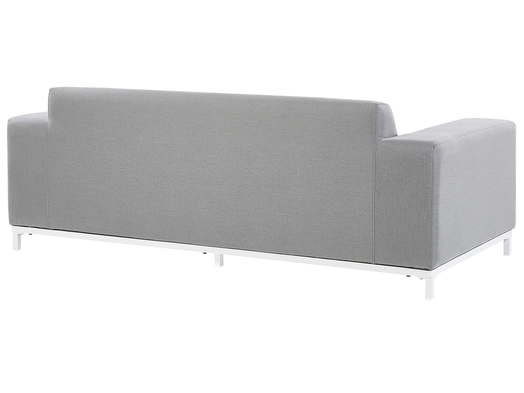 Garden Sofa Light Grey with White ROVIGO