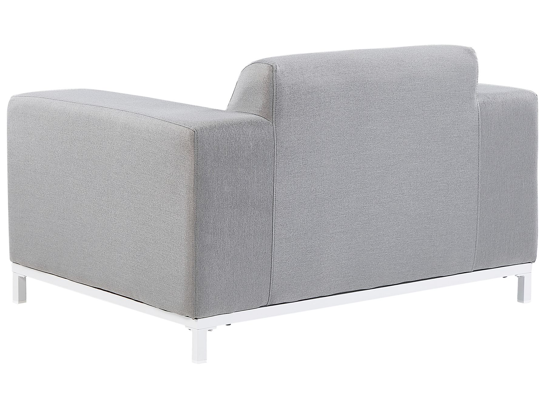 Garden Lounge Set with Table 5 Seater ROVIGO Light Grey