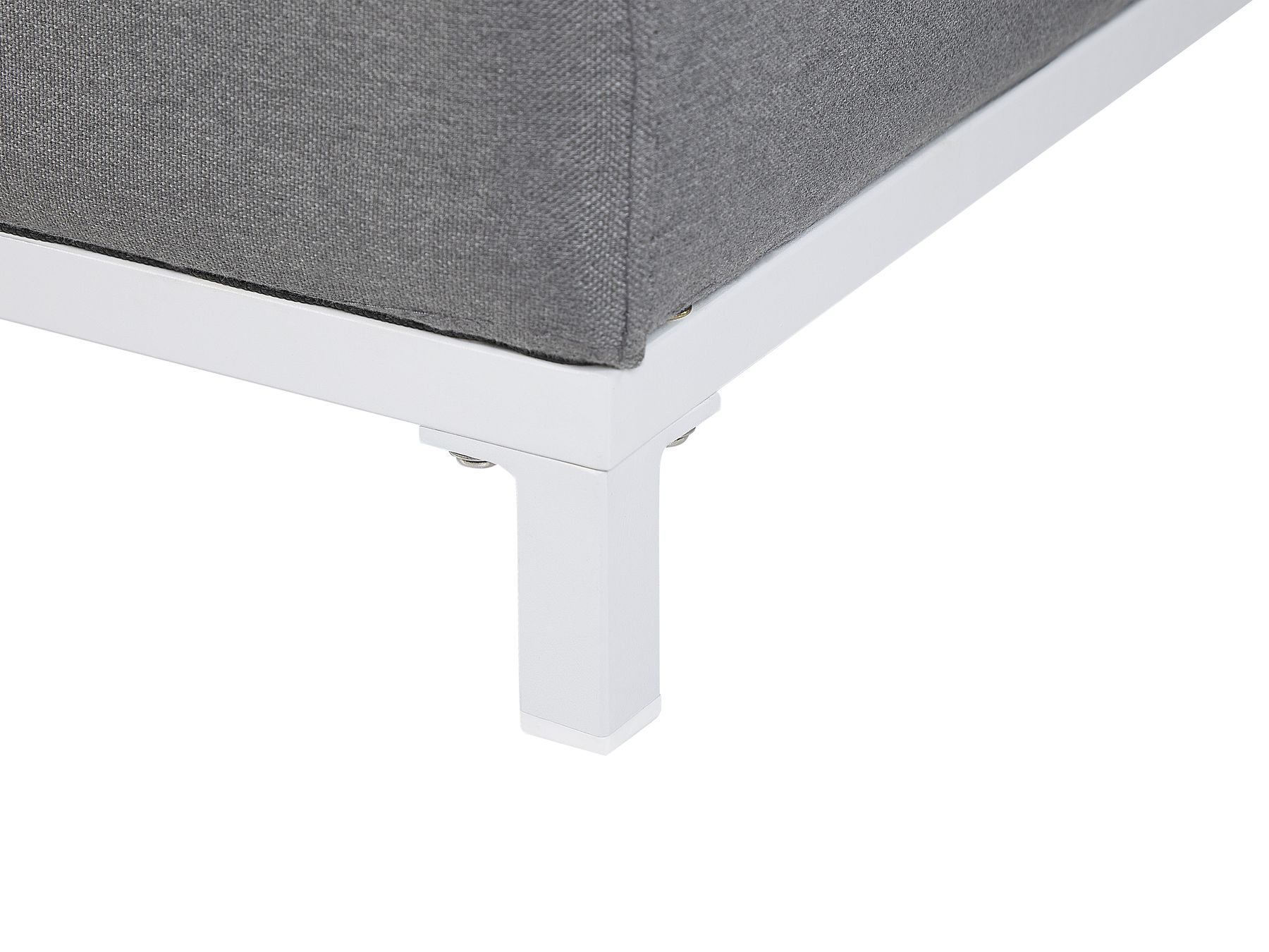Garden Sofa Grey with White ROVIGO