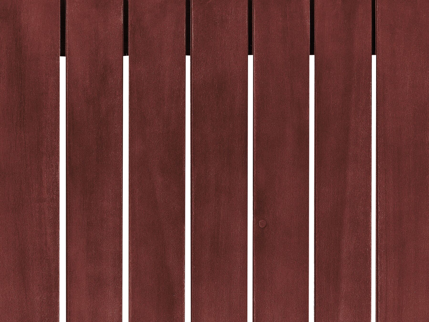 Garden Sofa 3 Seater TRANI Modular Certified Acacia Wood Dark Red
