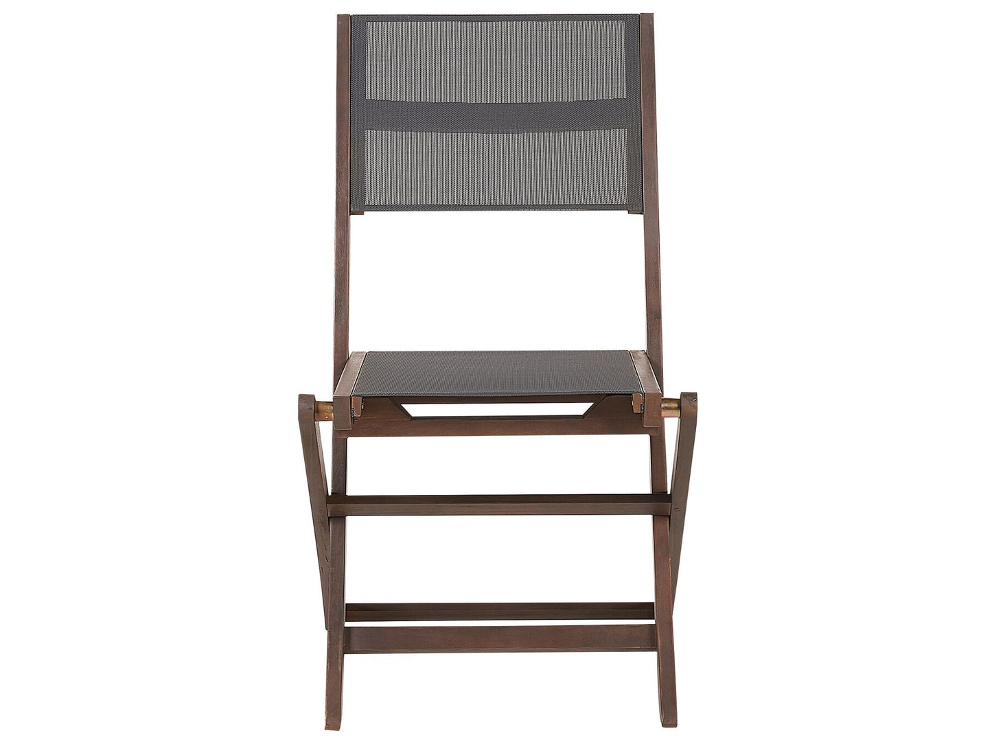 Garden Dining Set 8 Seater CESANA Acacia Wood Dark Brown
