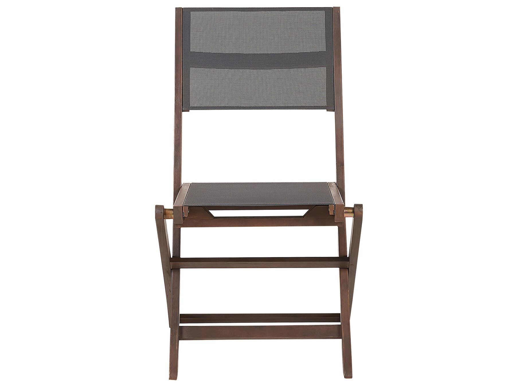 Garden Dining Set 8 Seater CESANA Acacia Wood Dark Brown