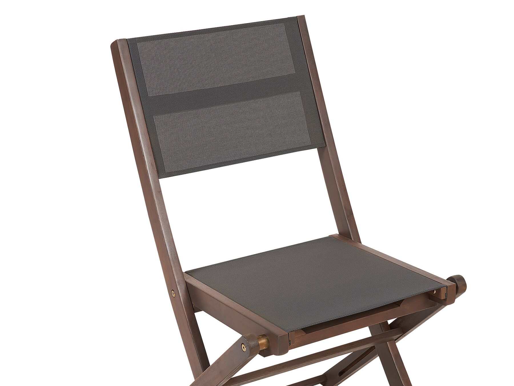 Garden Dining Set 8 Seater CESANA Acacia Wood Dark Brown