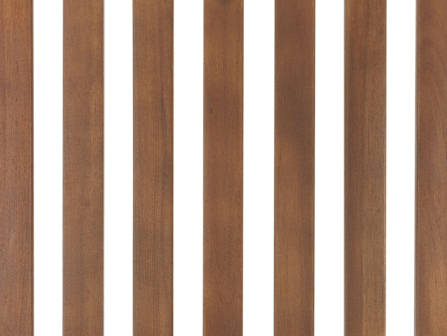 Garden Dining Set 6 Seater AMANTEA Acacia Wood Dark Brown