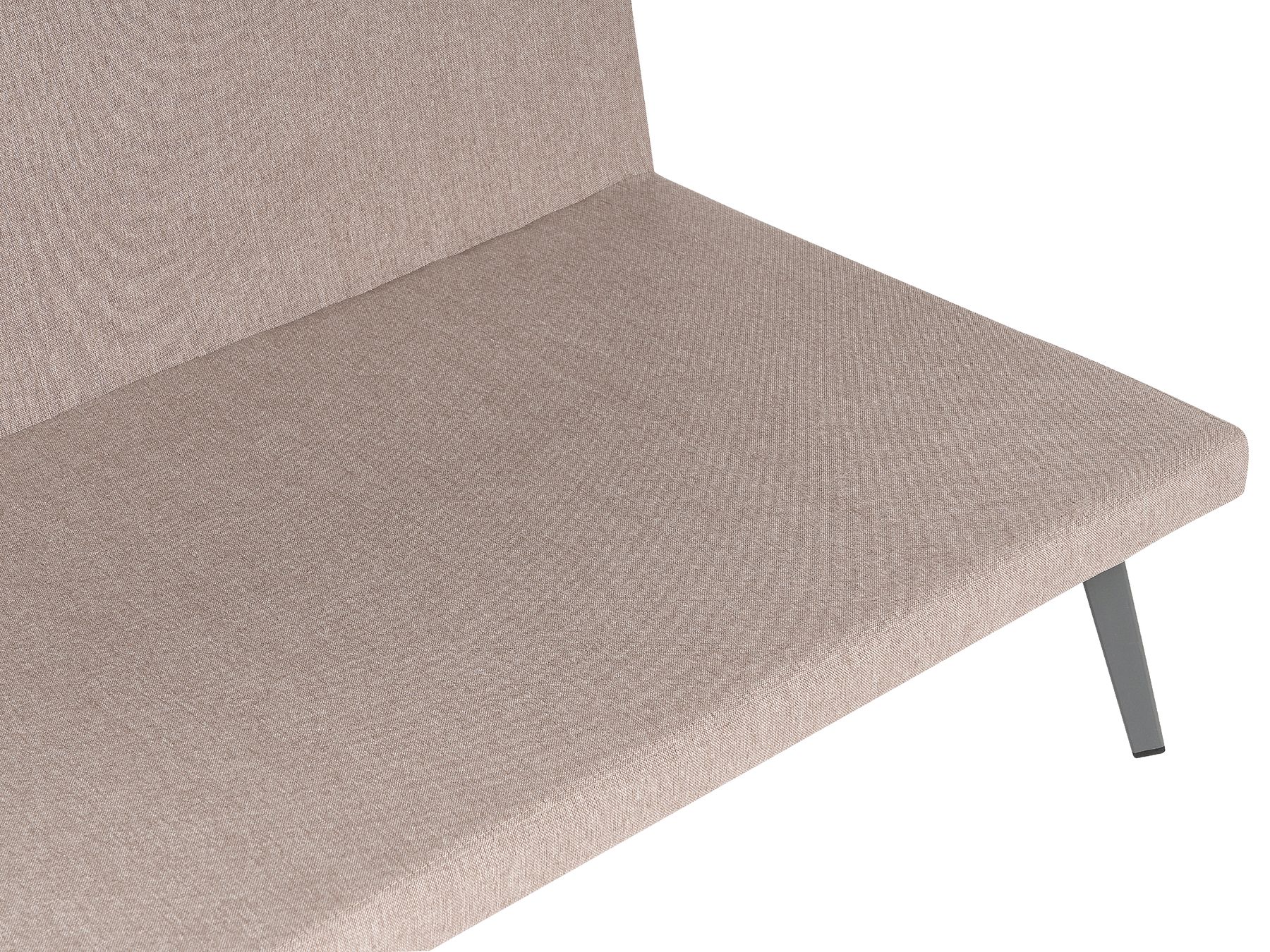 Garden Sofa 3 Seater LORETELLO Right Hand Beige