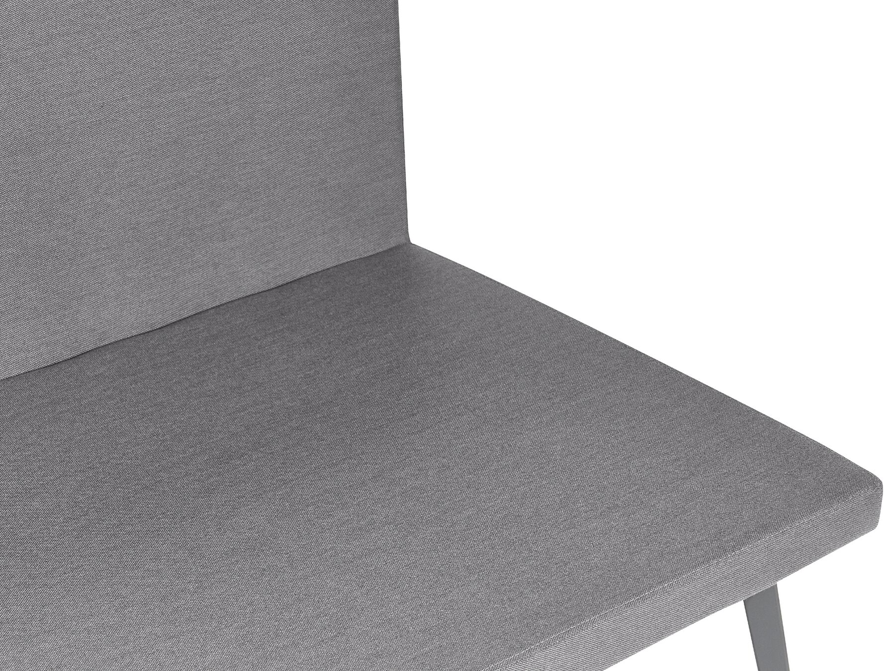 Garden Sofa 3 Seater LORETELLO Right Hand Grey