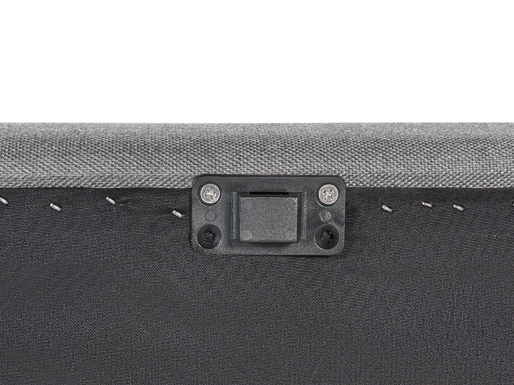 Garden Sofa 3 Seater LORETELLO Right Hand Grey