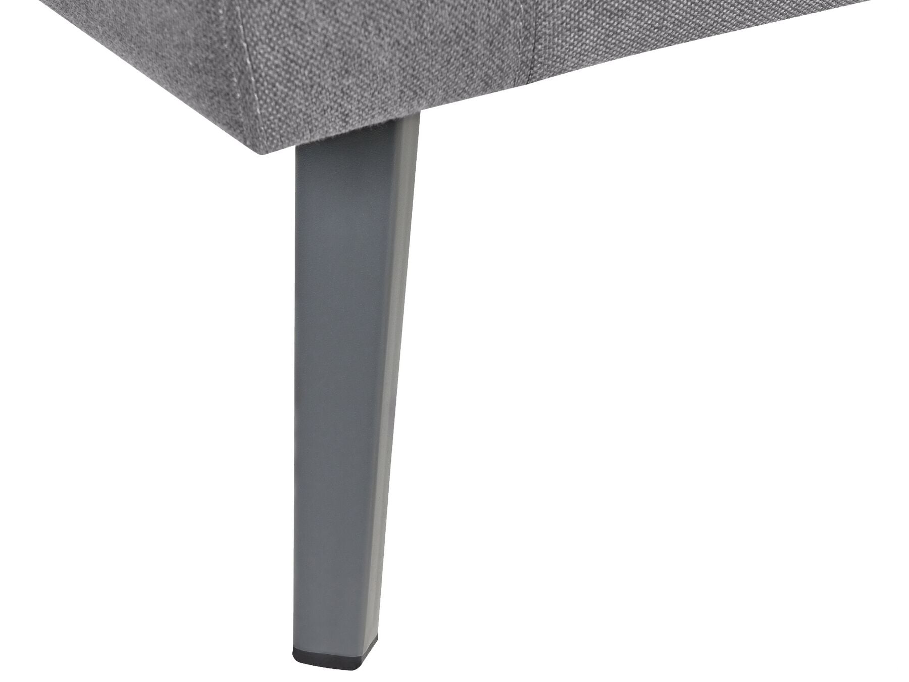 Garden Sofa 3 Seater LORETELLO Right Hand Grey
