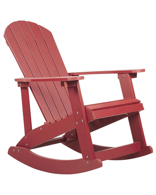 Garden Rocking Chair ADIRONDACK Red