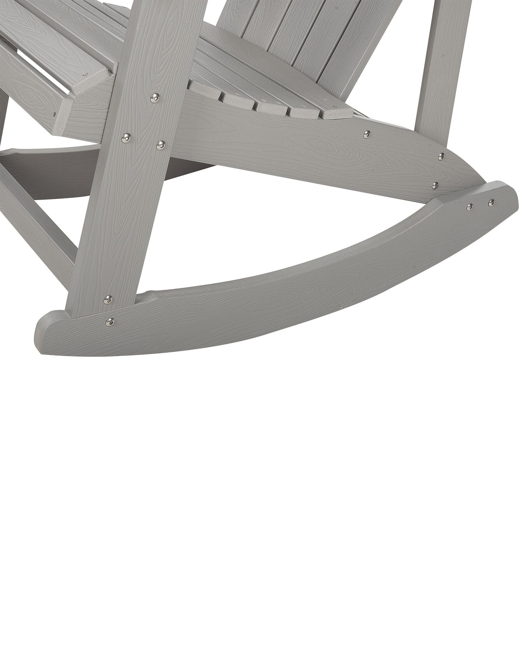 Garden Rocking Chair ADIRONDACK Light Grey