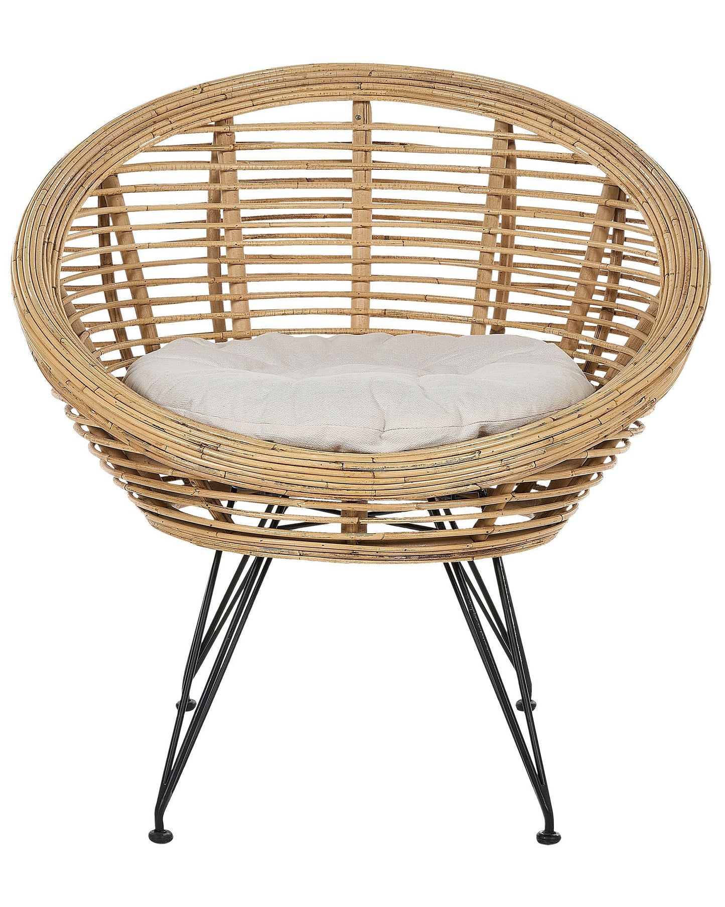 Garden Chair MARATEA Rattan Natural