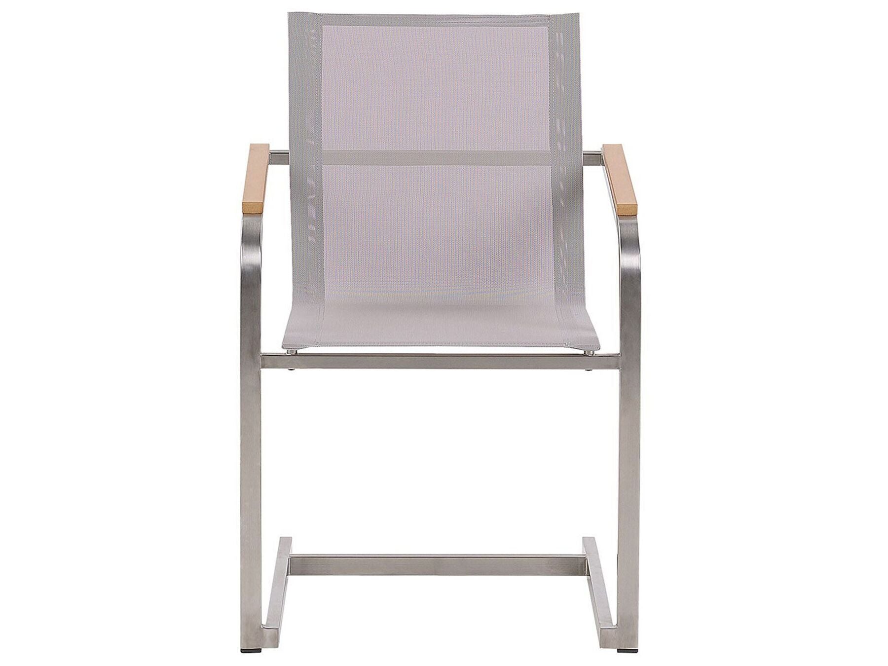 Garden Dining Set 4 Seater COSOLETO Tempered Glass White