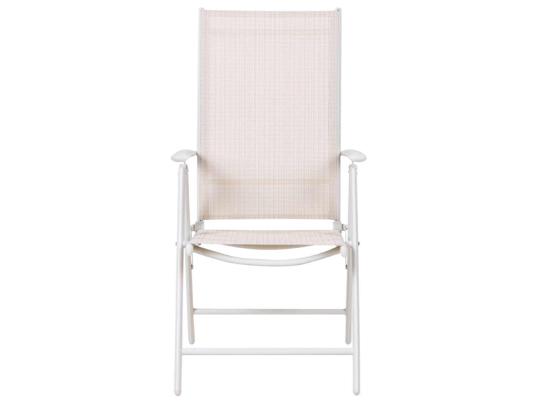 Garden Dining Set 6 Seater CATANIA Metal Beige