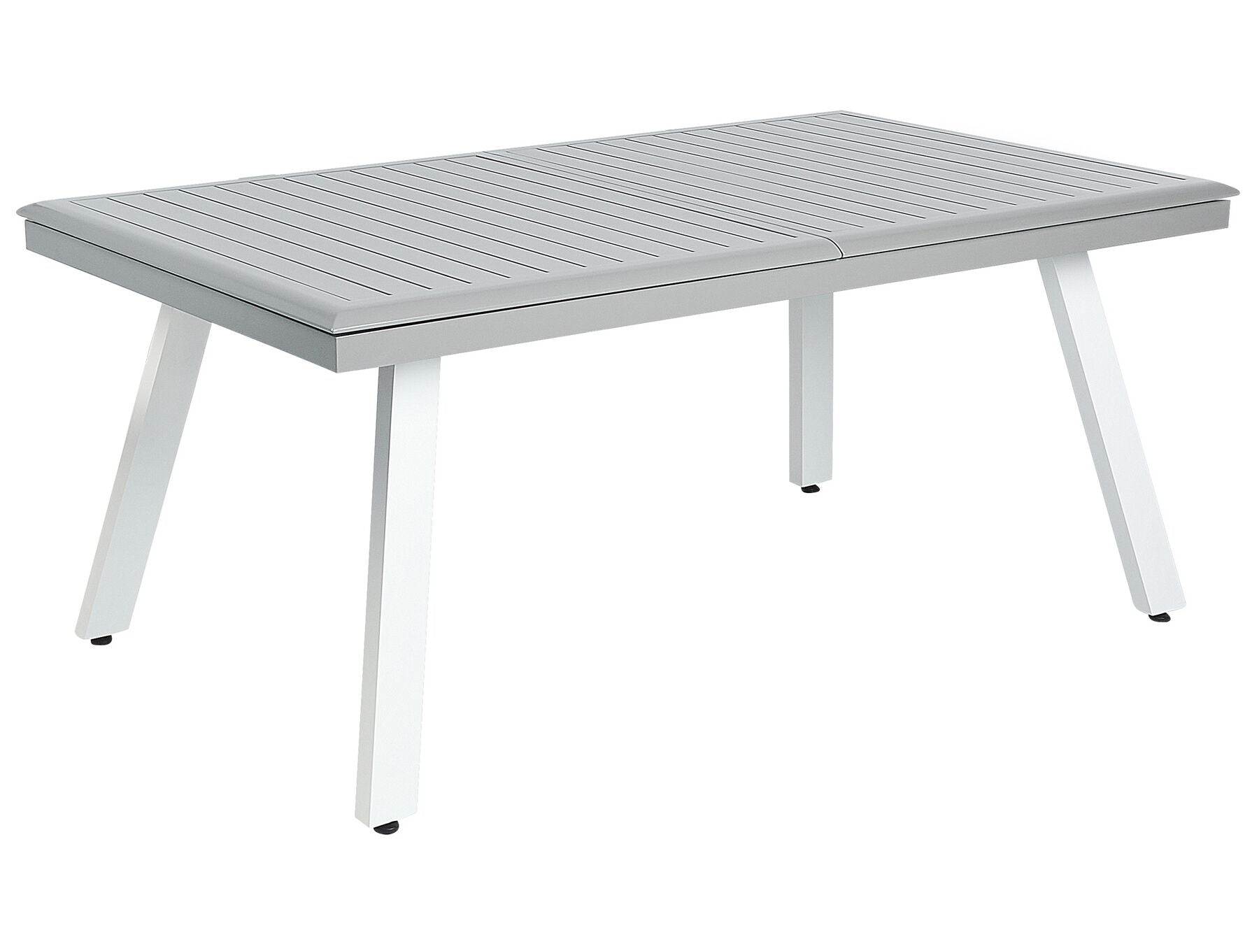 Garden Dining Set 8 Seater PERETA Metal Grey
