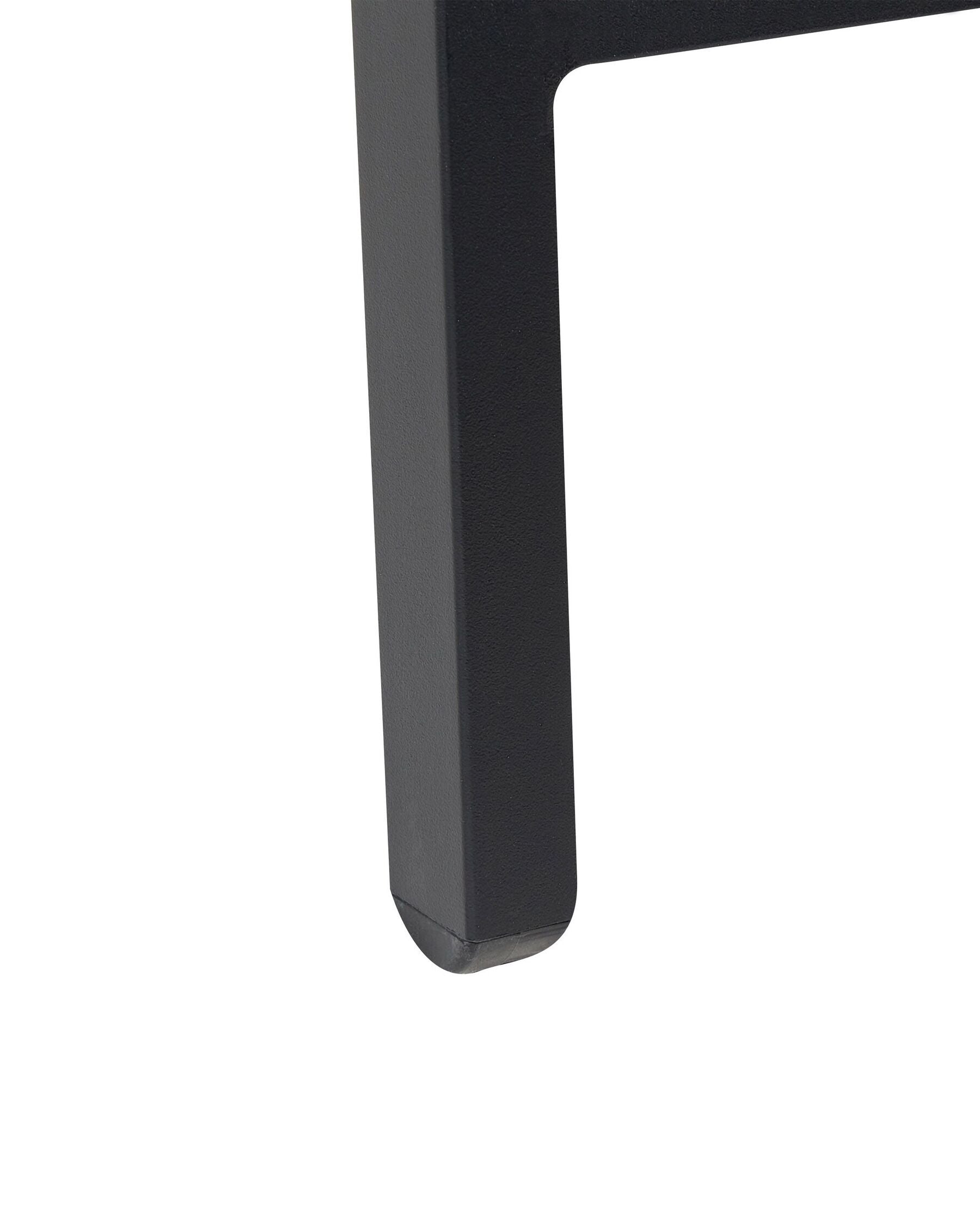 Garden Chair MARCEDDI Metal Black