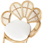 Peacock Chair Rattan Natural