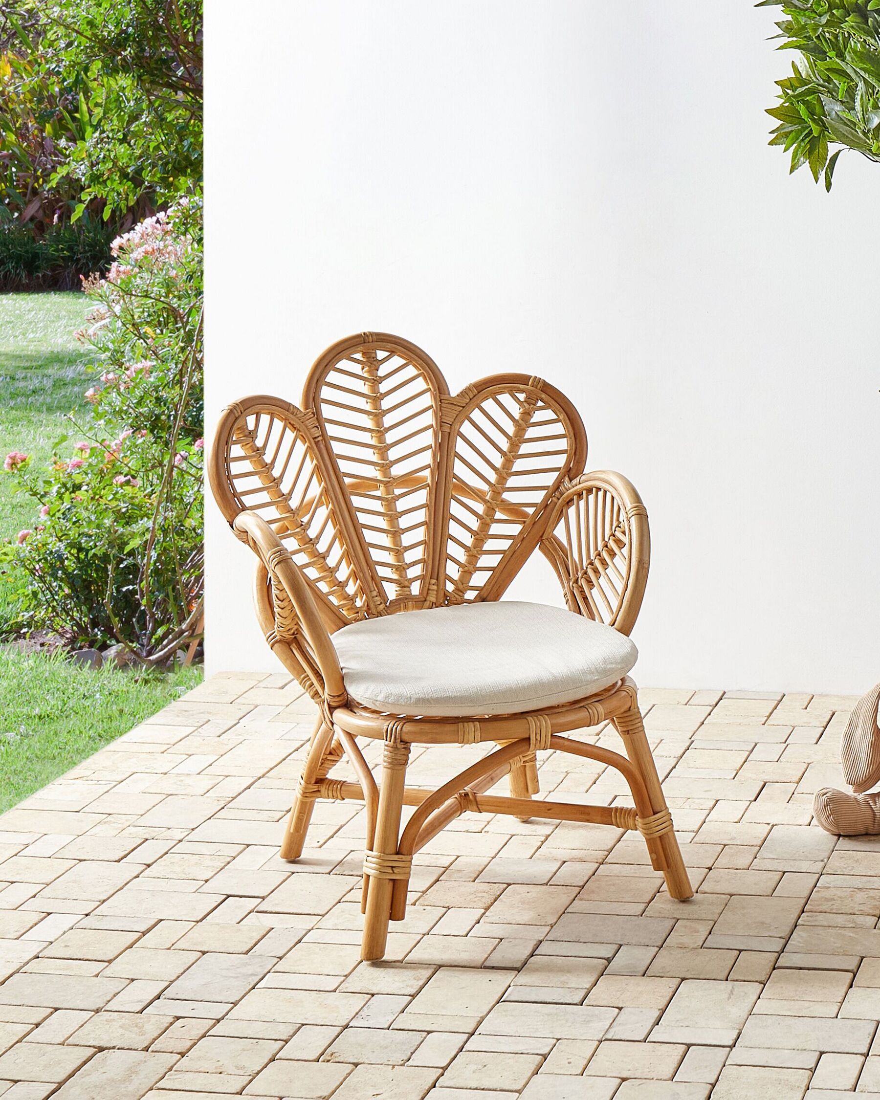 Peacock Chair FLORENTINE II Rattan Natural