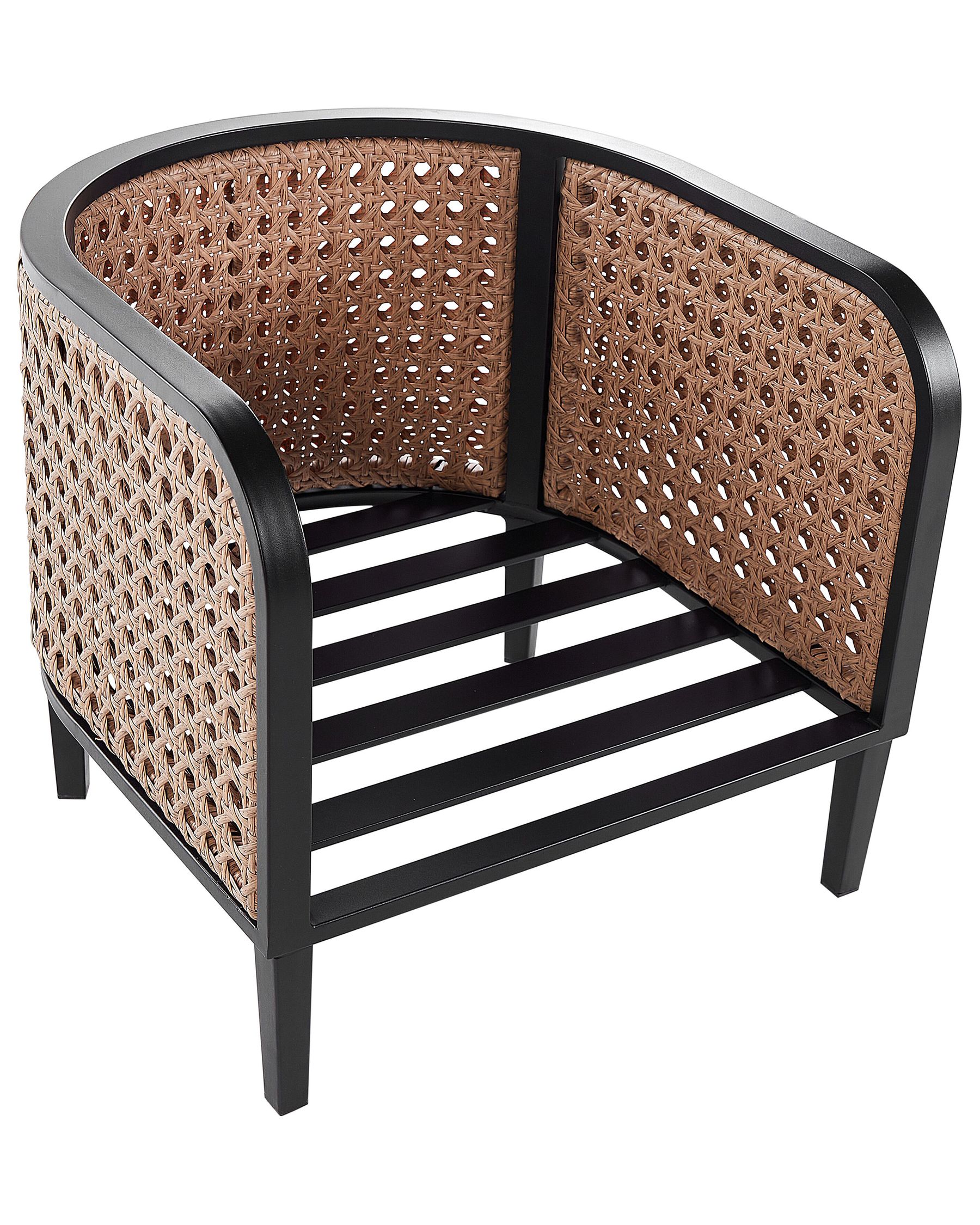 Garden Armchair MONTEFALCO Metal White