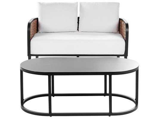garden sofa 2 seater susua rattan natural