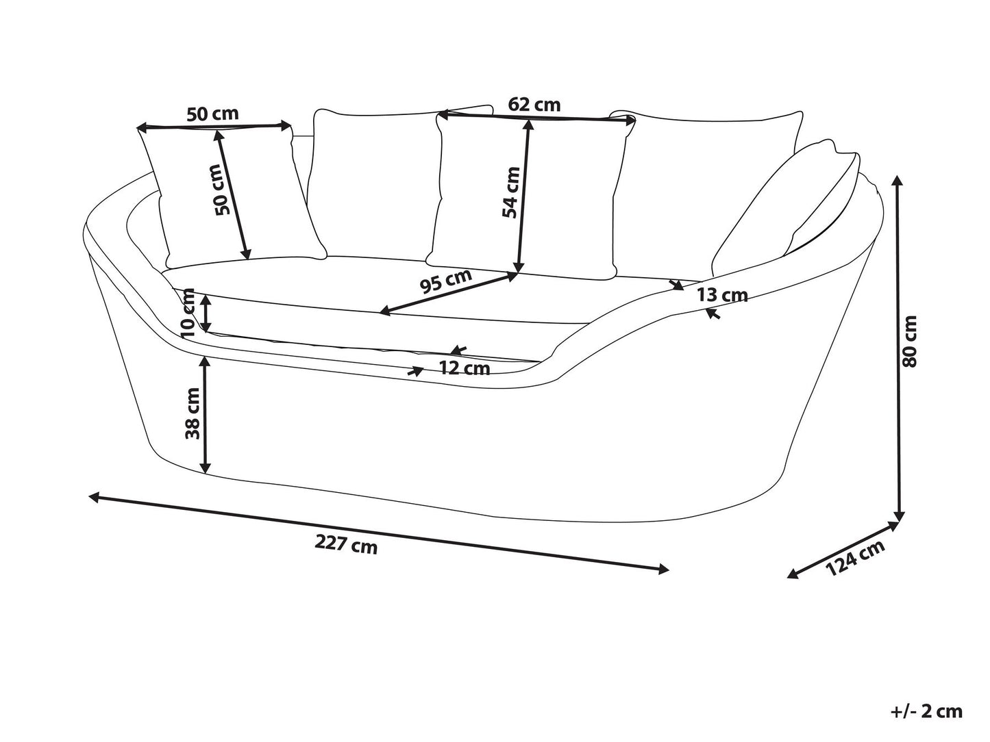 Garden Daybed Rattan Natural
