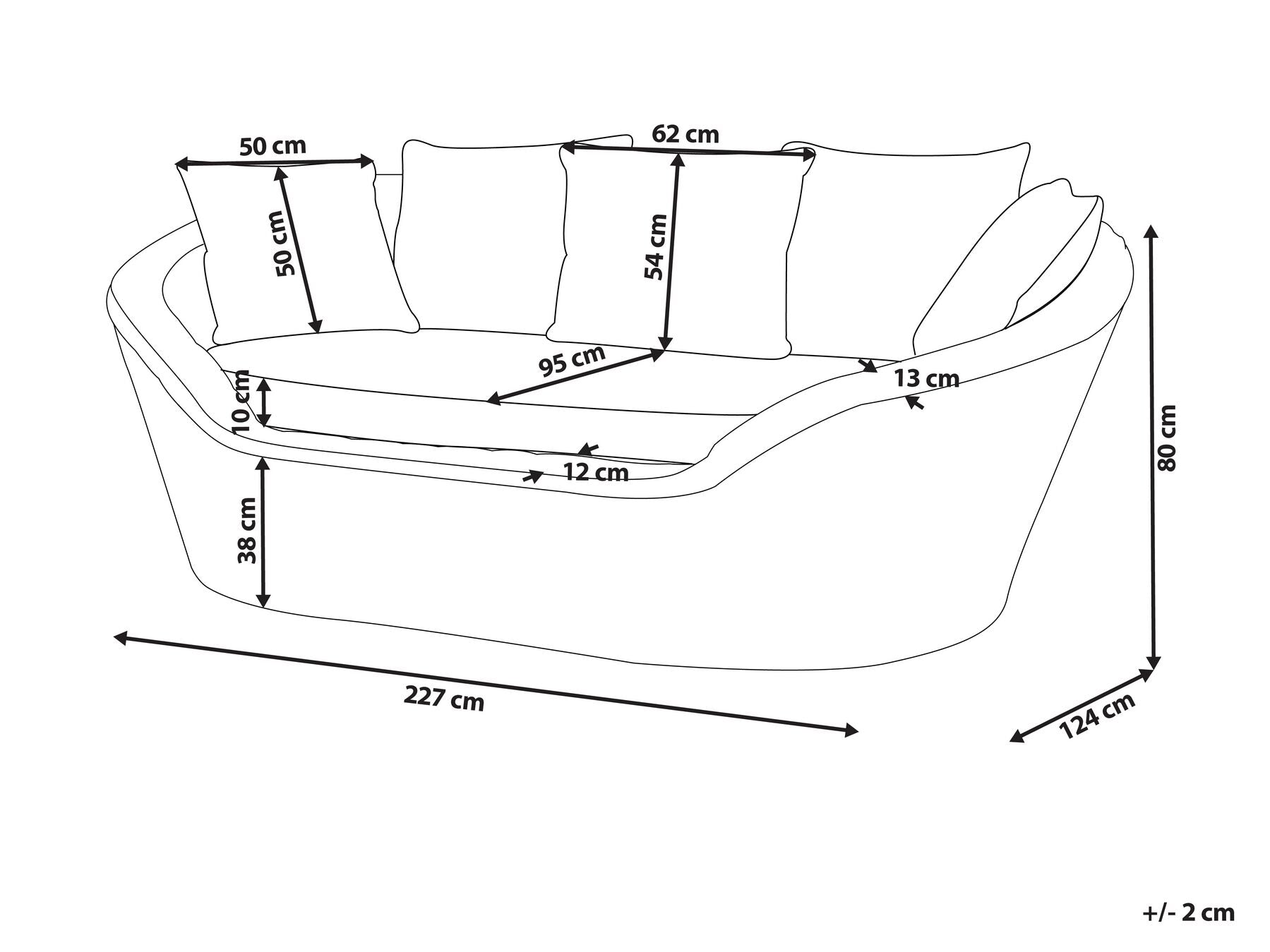 Garden Daybed Rattan Natural