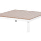 Garden Corner Sofa with Table 5 Seater MISSANELLO Beige