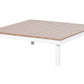 Garden Corner Sofa with Table 5 Seater MISSANELLO Grey