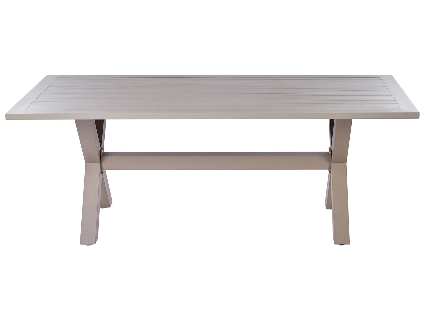 Garden Dining Set 6 Seater CASCAIS with Cushions PE Rattan Beige