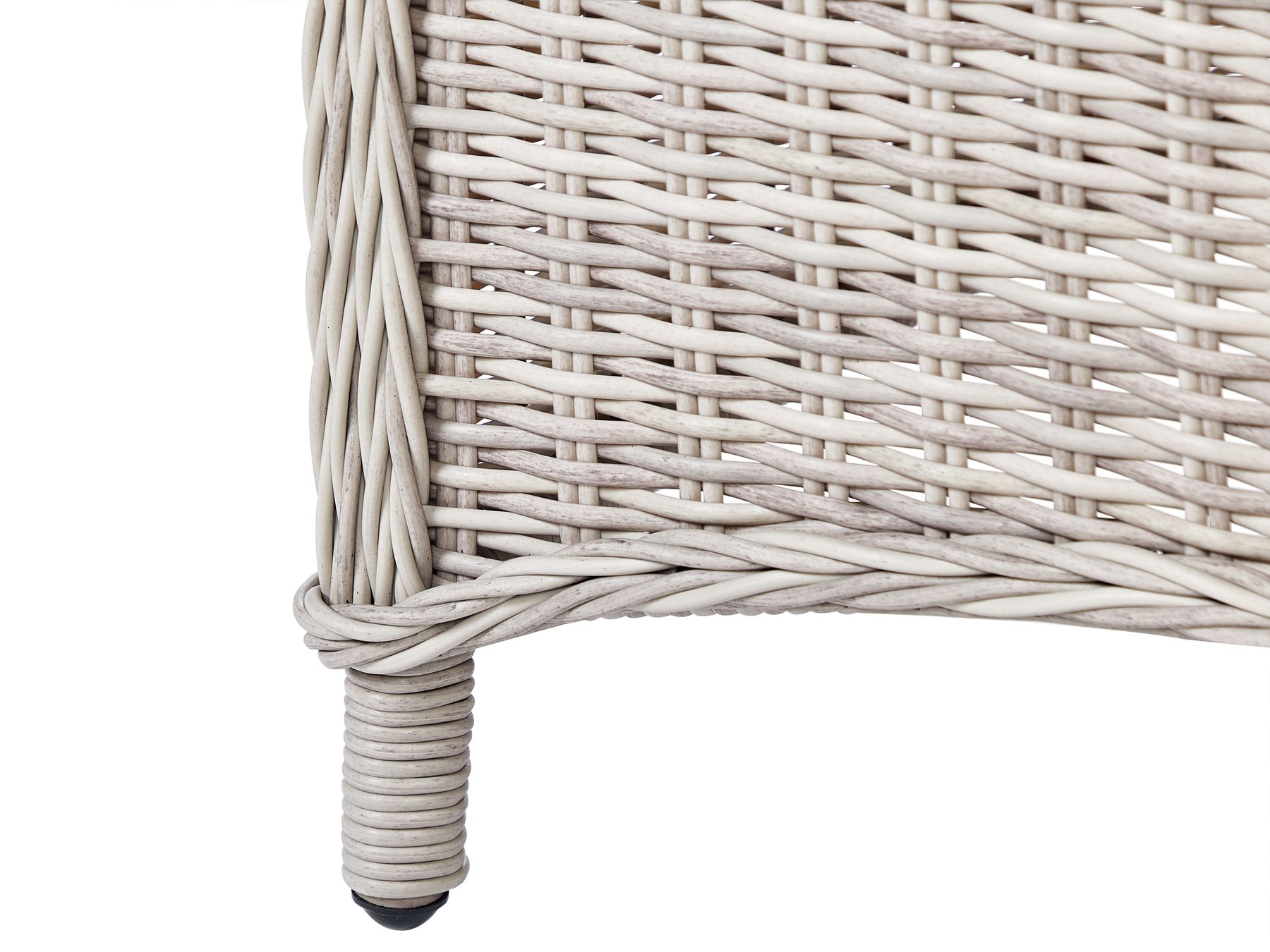Garden Dining Set 6 Seater CASCAIS with Cushions PE Rattan Beige
